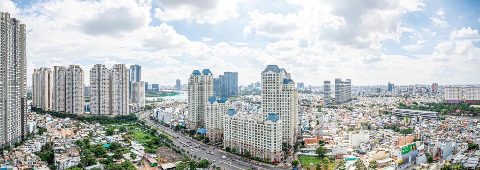 Sky Park Apartment - Vinhomes Central Park ホーチミン市 エクステリア 写真