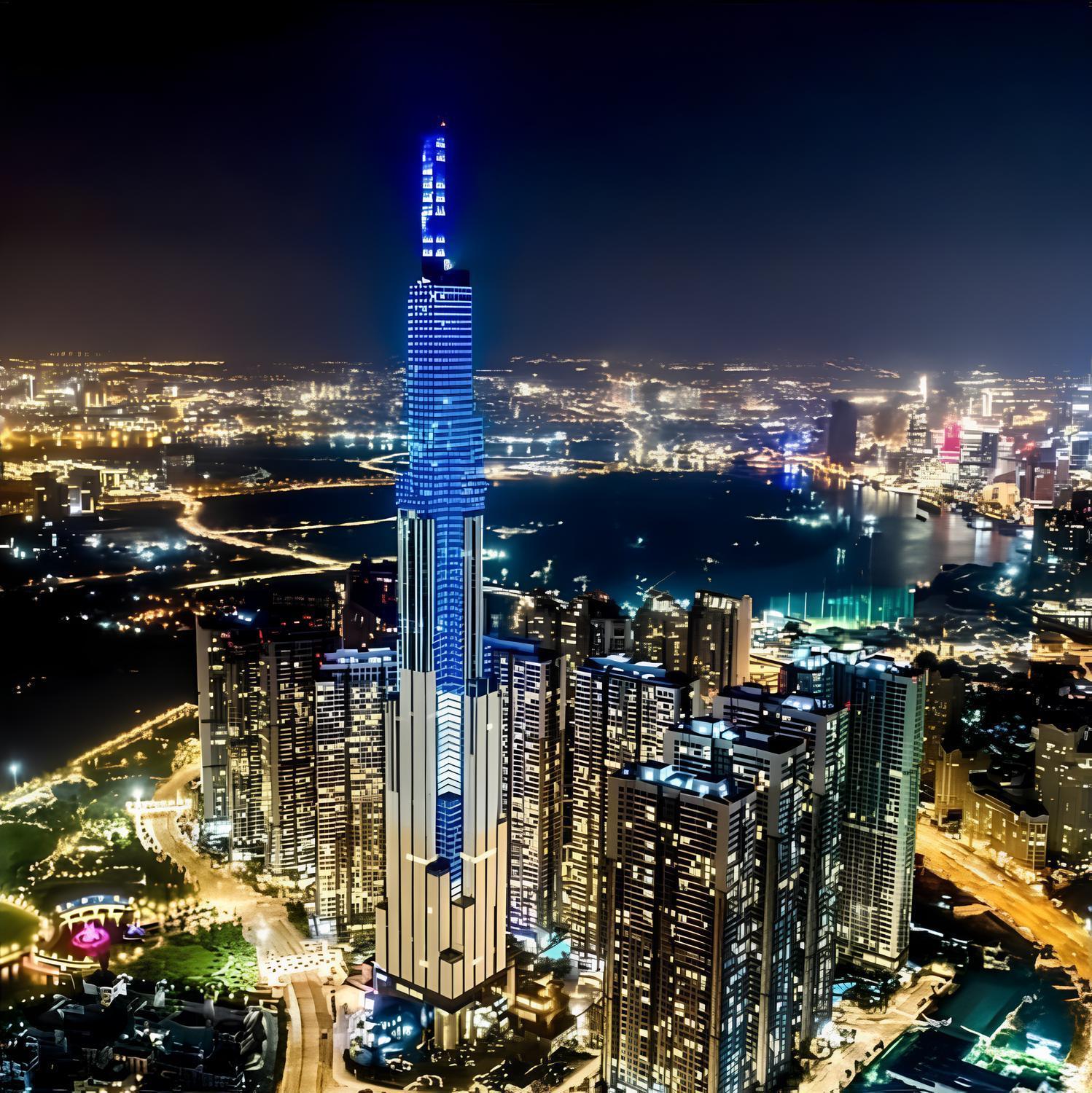 Sky Park Apartment - Vinhomes Central Park ホーチミン市 エクステリア 写真