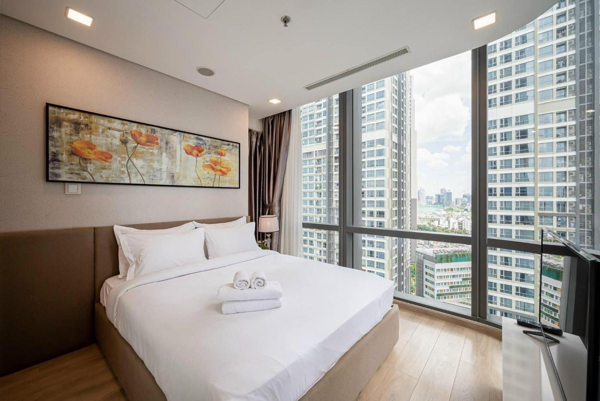 Sky Park Apartment - Vinhomes Central Park ホーチミン市 エクステリア 写真