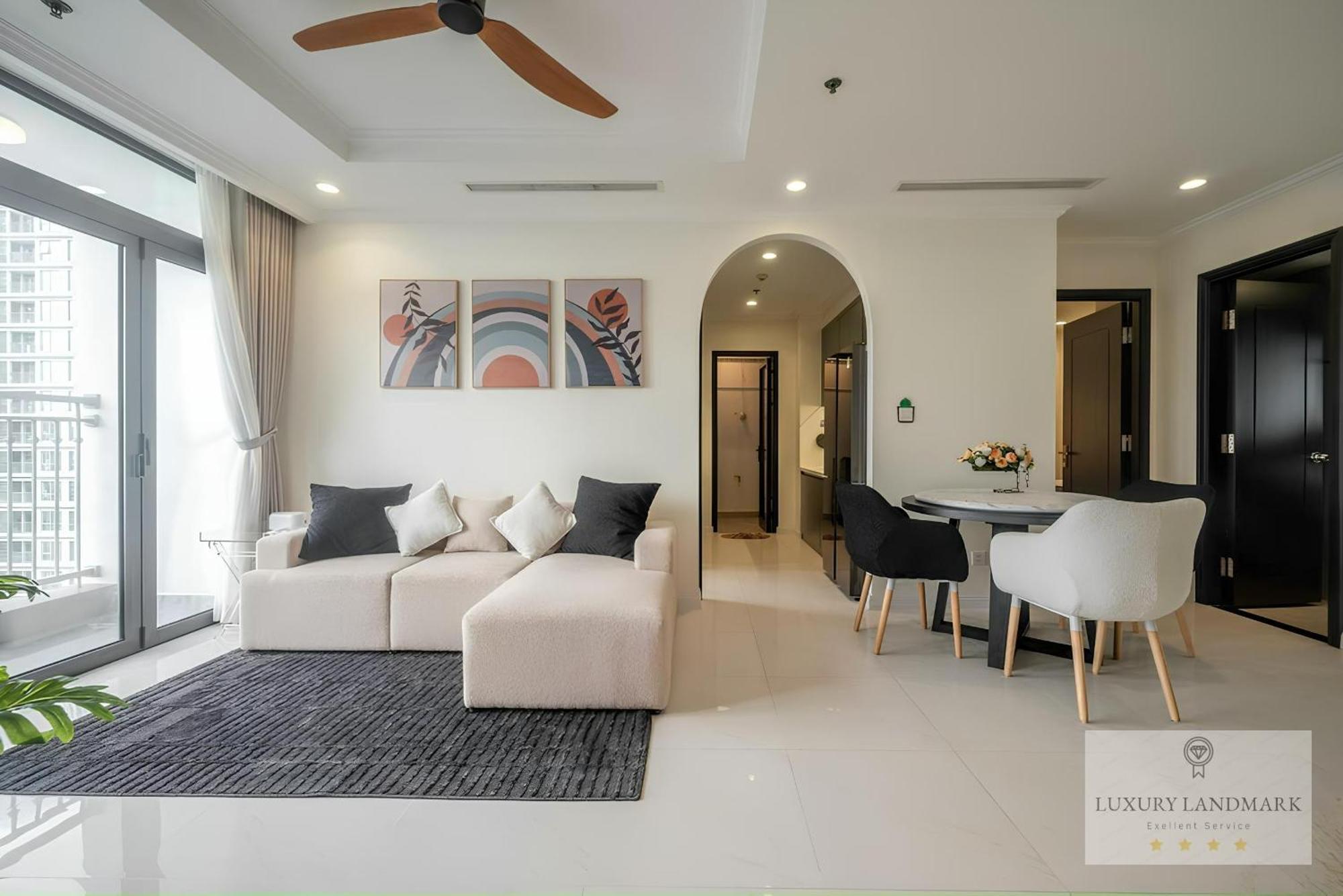 Sky Park Apartment - Vinhomes Central Park ホーチミン市 エクステリア 写真